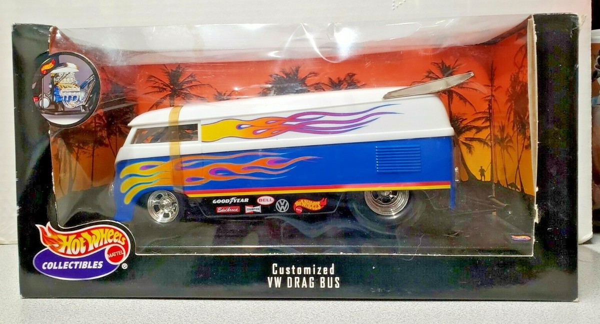 Hot Wheels Collectibles Customized VW Drag Bus 1999 Scale 1