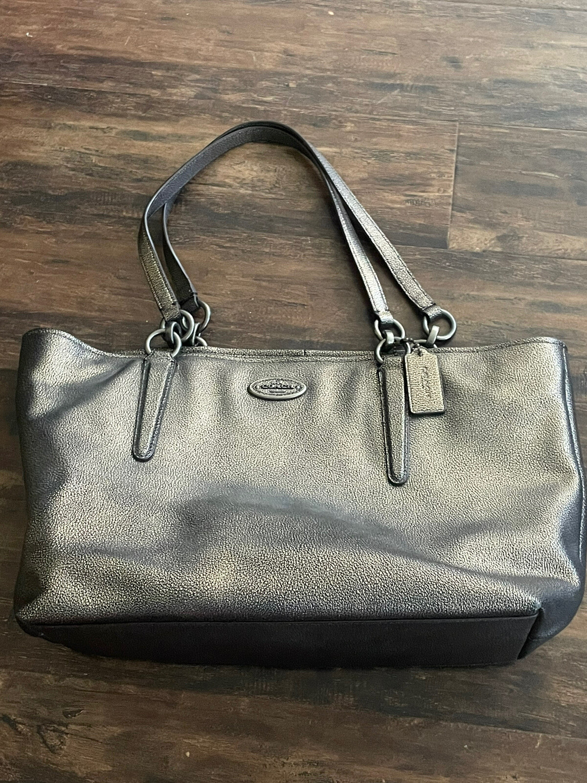 Coach Metallic Purse Gem