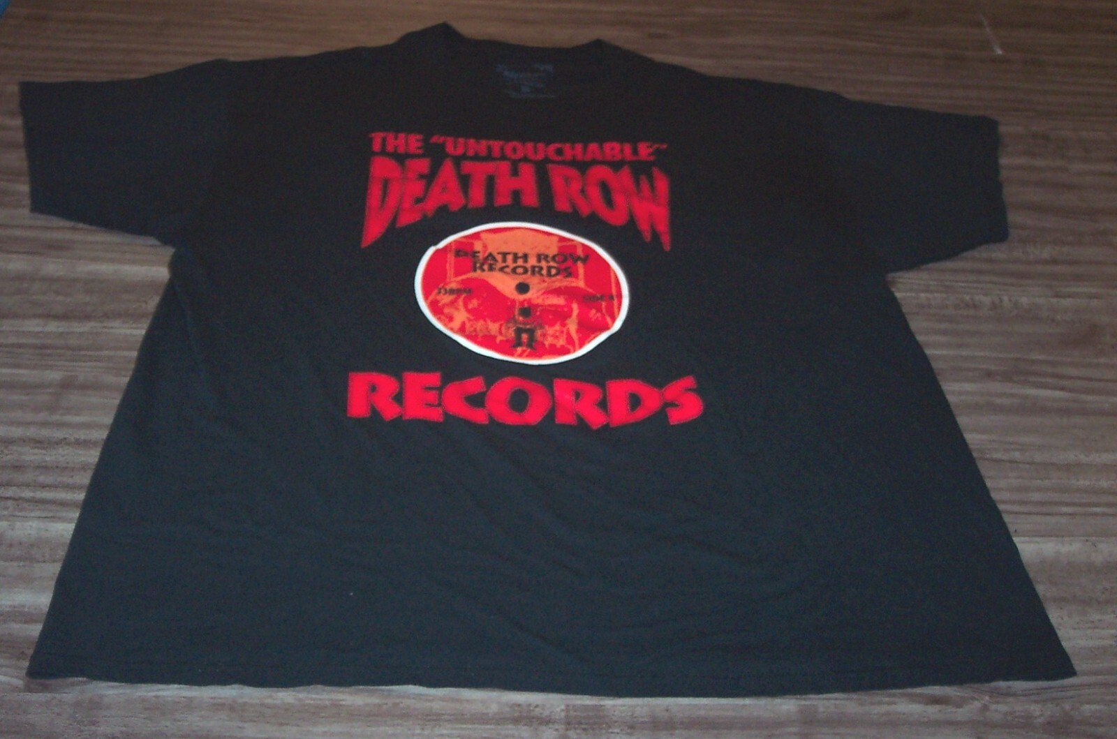 FILA The Untouchable DEATH ROW RECORDS T Shirt UOMO 2XL XXL Hip Hop Rap Los Angeles
