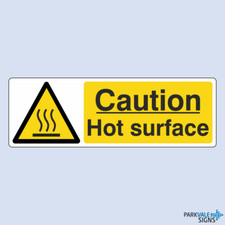 Caution Hot Surface Sign