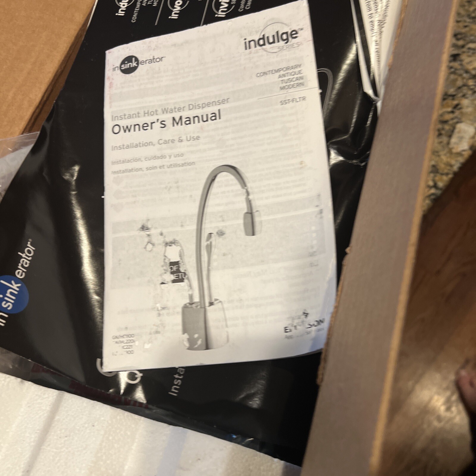 INSINKERATOR Instant Hot Water Dispenser Model SSTFLTR 2/3 Gallon New