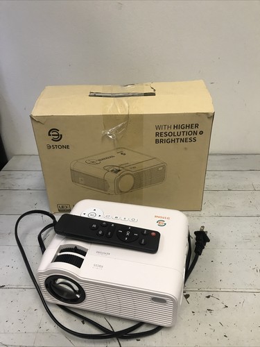 3Stone A3 White Portable Mini Projector 