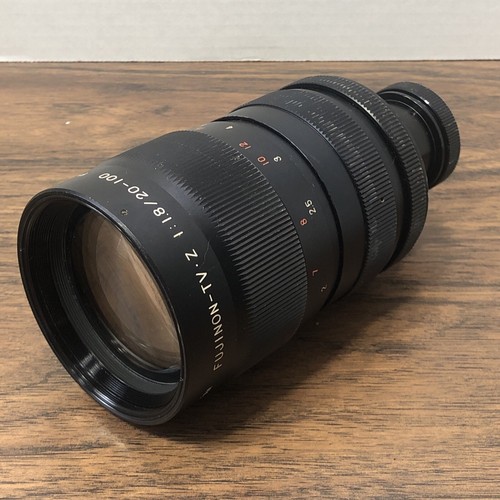 UNTESTED Fuji Photo Optical Fujinon-TV Z 20-100mm f/1.8 Cine Zoom Lens *PARTS*