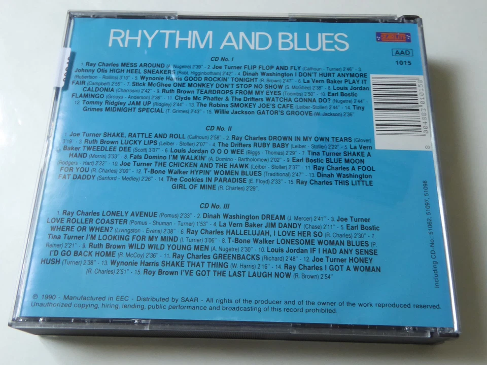 VARIOUS : Rhythm And Blues > NM (3CD) - Bild 4 von 4