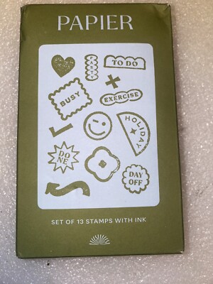 Papierplaner Stempelset