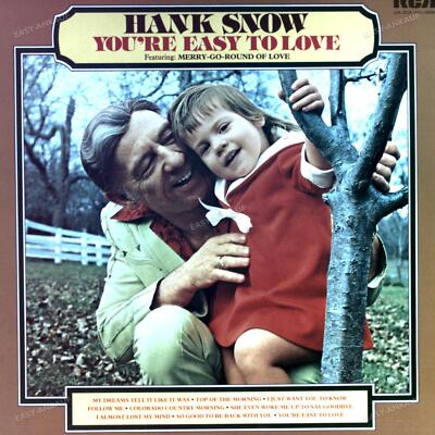 Hank Snow - You're Easy To Love LP (VG+/VG+) '