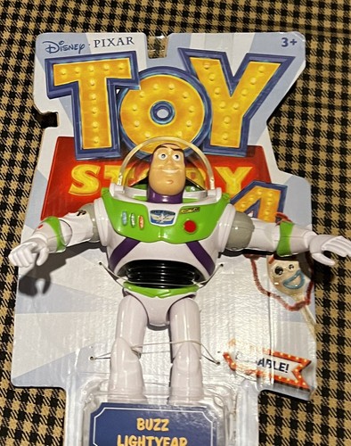 Disney Toy Story 4 BUZZ LIGHTYEAR NEW IN BOX Posable Action Figure - Picture 5 of 7