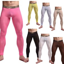 Men's Leggings Tight Running Bottoms Base Layer Gym Sports Compression Pants