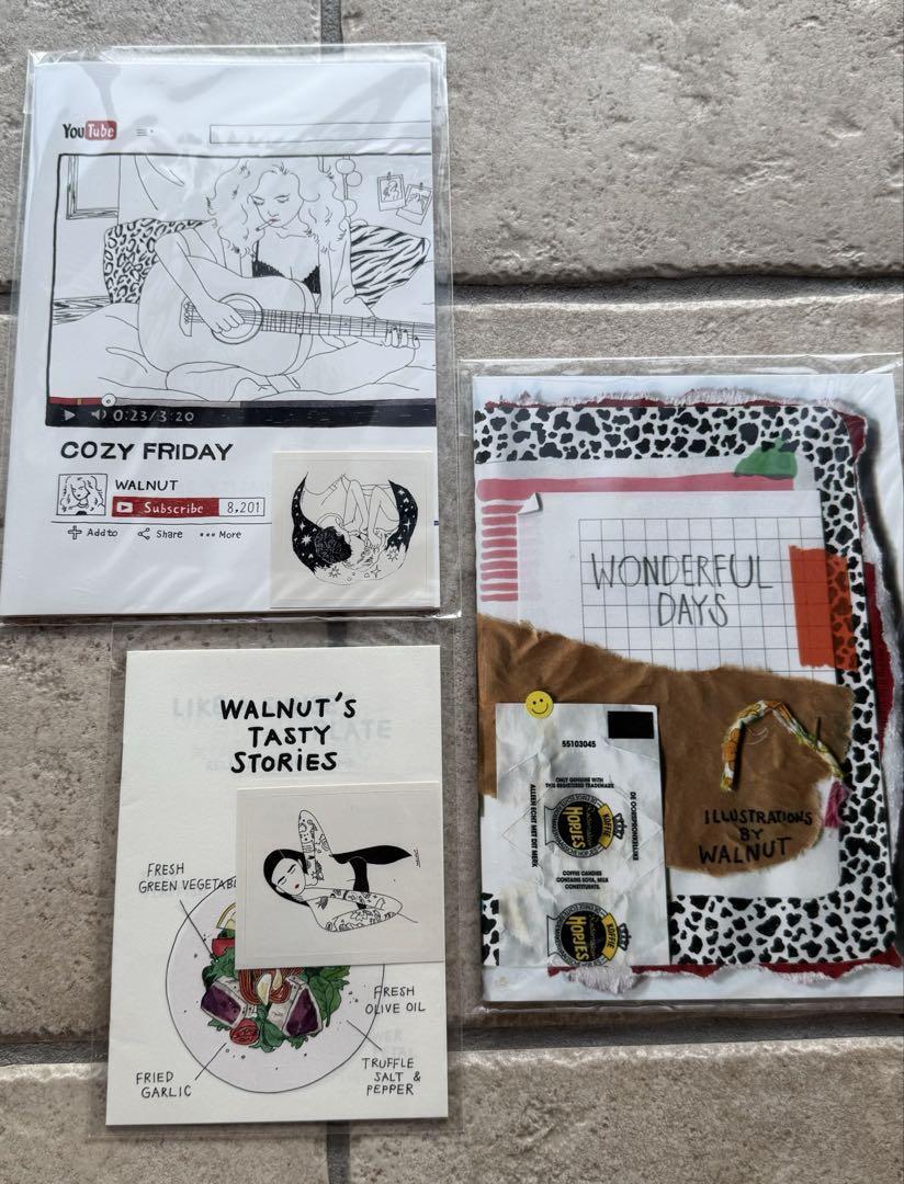 Walnut Art Book 3 Types Photo Collection