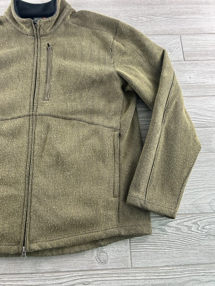 Chaqueta Royal Robbins Forrada de Vellón Cremallera Completa Lana Nylon Acrílico Mezcla Para Hombres XL Foto 2 de 4