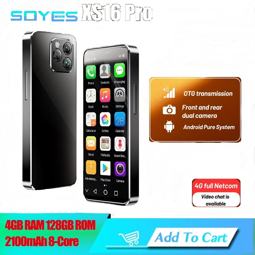 SOYES XS16 Pro 4GB+128GB Mini Sized Smartphone GooglePlay Ultra