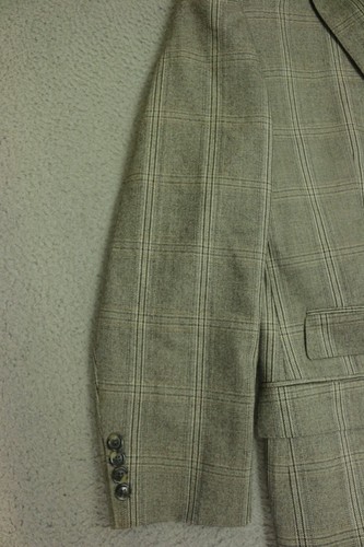 Vintage Hugo Boss Blazer Jacket Men Size 44R Cashmere Wool - Picture 11 of 19