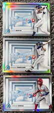 2022 Topps Bowman chrome In 3D Yhoswar Garcia Spencer Torkelson Austin Martin