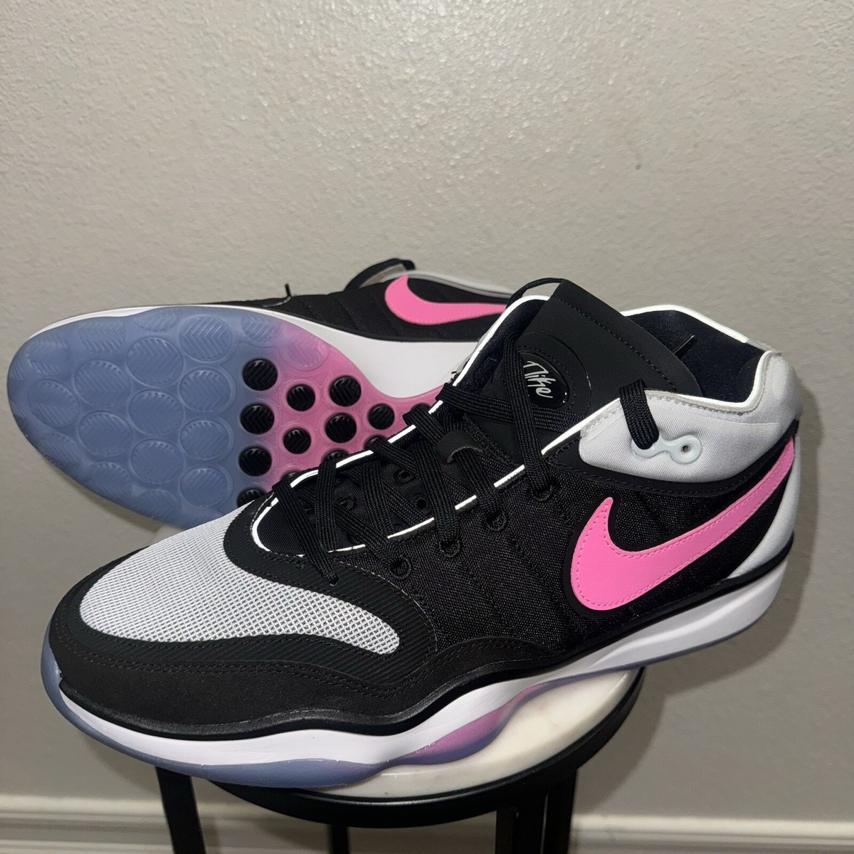 ? Nike Air Zoom GT Hustle 2 Black Platinum White - DJ9405  display picture 1