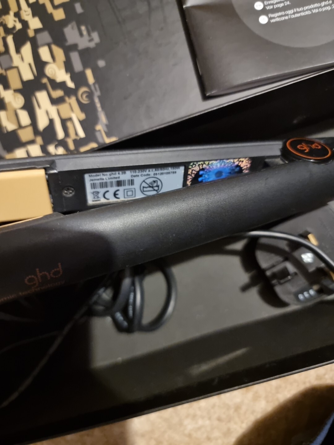 ghd Professional Hair Straightener IV Black 5060760617431 eBay