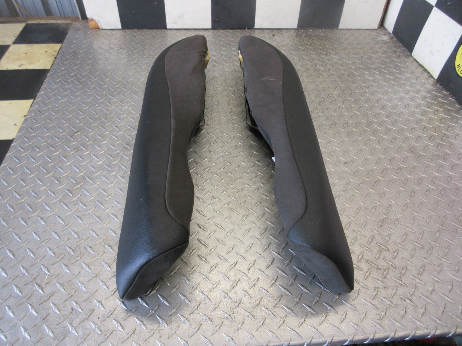 14-17 2017 Maserati Ghibli LEFT REAR SEAT BOLSTER LH RH RIGHT BLACK L0344516AA