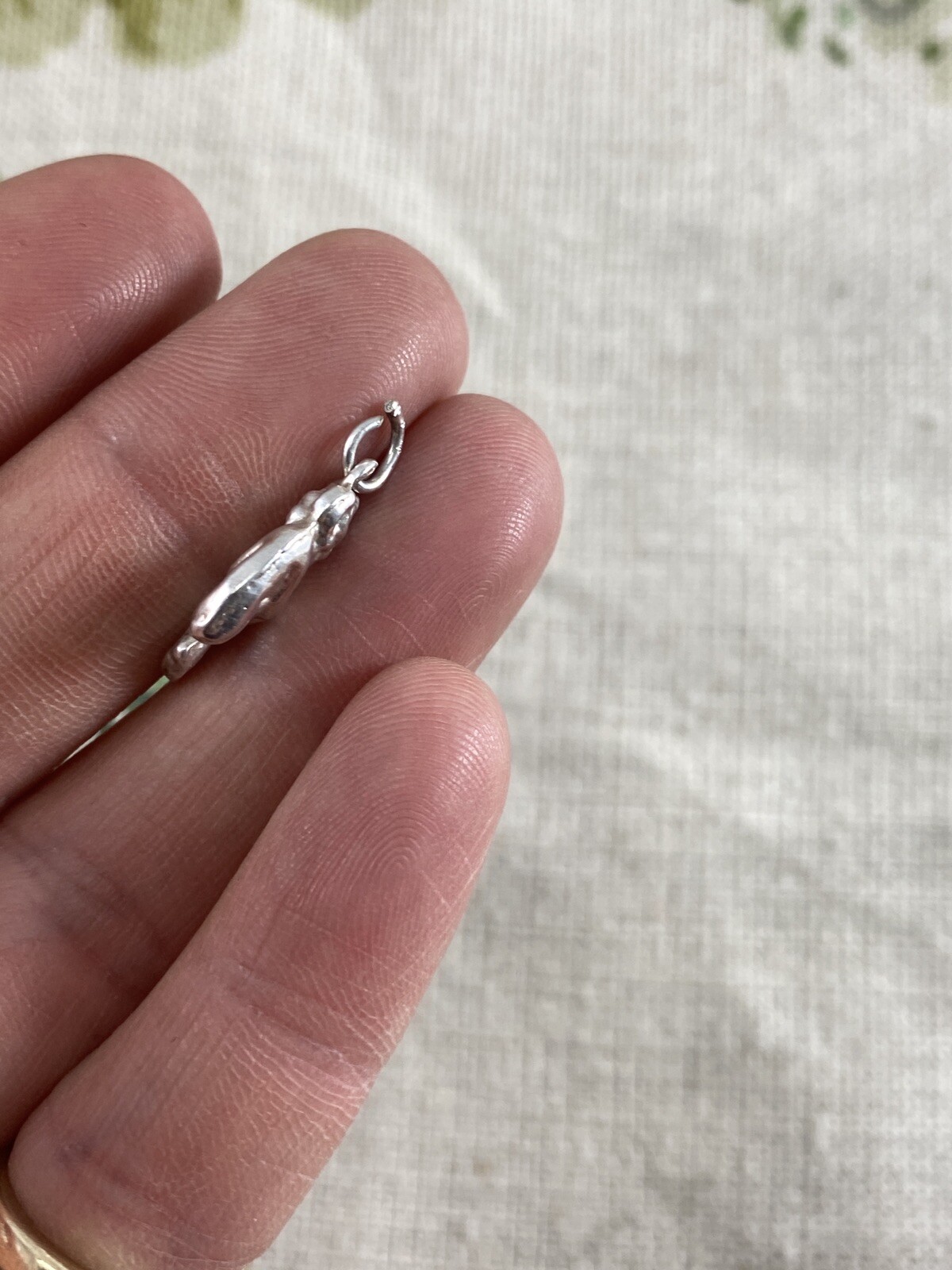 VINTAGE silver pixie charm - image 4