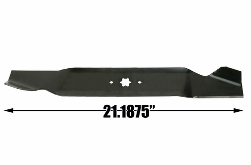 2 USA Mower Blades® High Lift for MTD 490-110-M115 742-04087 942-0616 42" Deck - Picture 4 of 7