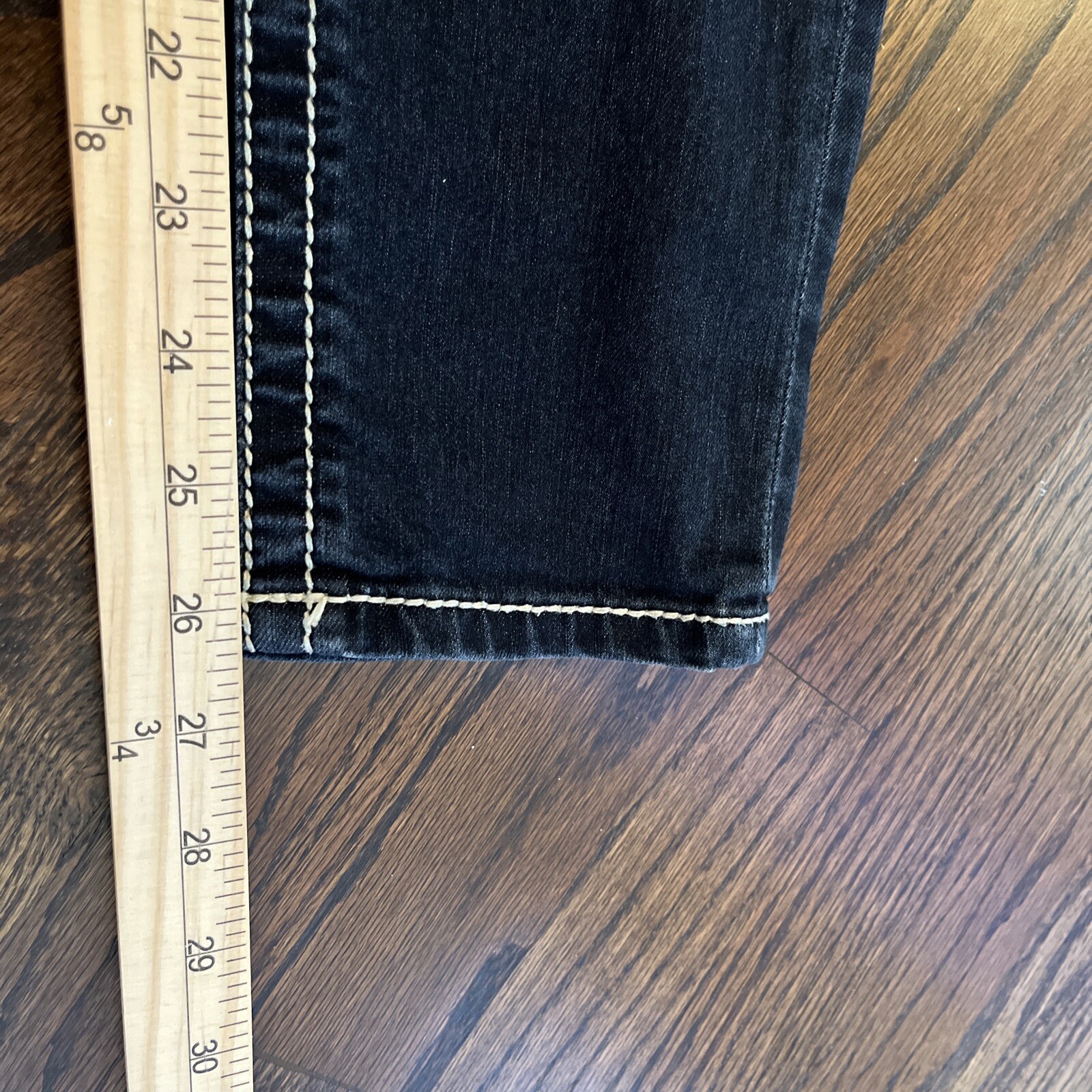Buckle Daytrip Lynx Skinny Dark Wash Stretch Denim Capri Jeans Women’s Size 26 - View 10