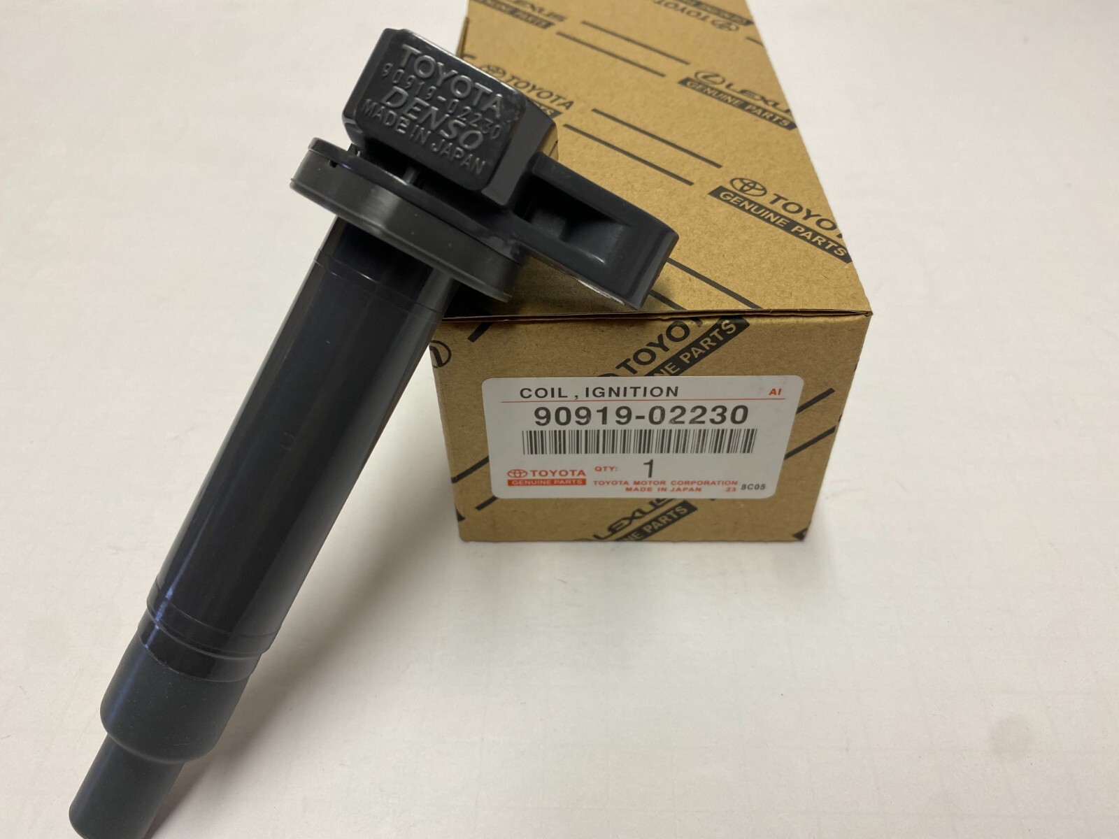 トヨタ デンソー イグニッションコイル 90919-02213 12個セット 【公式