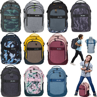 Schulrucksack Mädchen Jungen Bestway Evolution Schultasche Rucksack 40177 Wahl