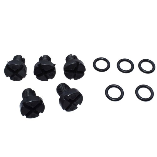 5Pcs Coolant Bottle Expansion Tank Bleed Screw For BMW X1 X5 X3 X6 328i
