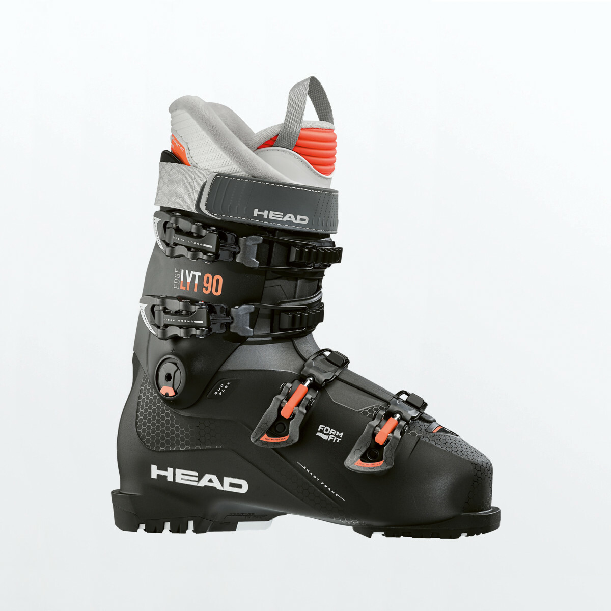 NEW High End $600 Women's Head Edge LYT 90 W Ski Boots RARE Black Coral