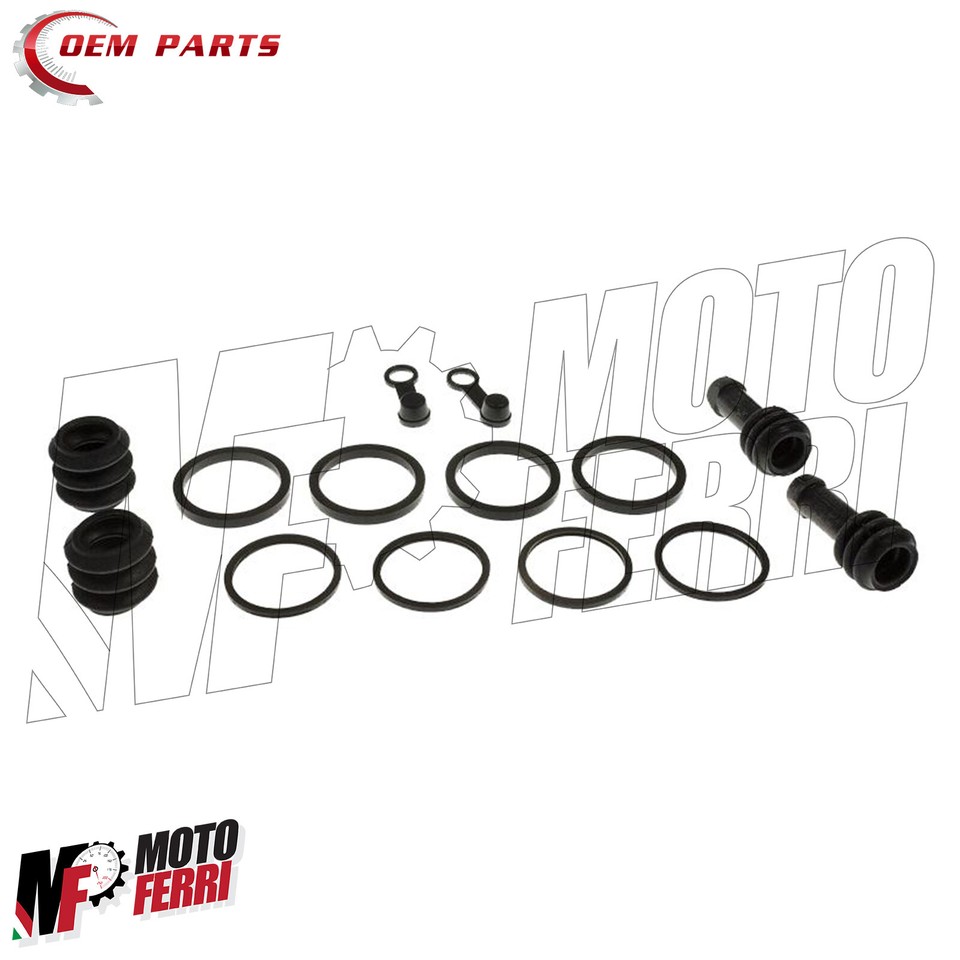 Cyleto Plaquettes De Frein Avant + Arrière Semi-Métalliques - Compatibles Suzuki DL650 V-Strom 2004-2016 (XT, ABS, Adventure…)