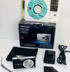 Panasonic Lumix Dmc Fx35 10 1mp Appareil Photo Numerique Noir