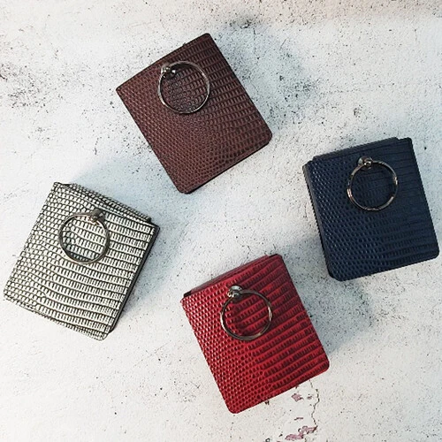 Mone B из натуральной кожи чехол для Galaxy Z Flip6 Z Flip5 Z Flip4 Z Flip3 сделано в Корее - Изображение 2 из 4