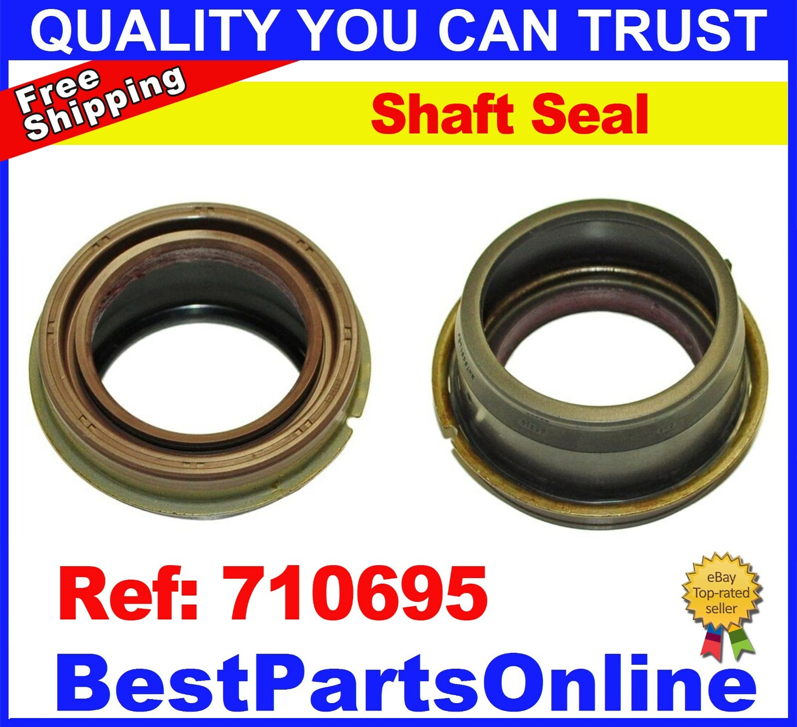 Transfer Case Output Shaft Seal for GMC Chevrolet Tahoe 08-18 4WD Ref. 710695