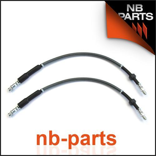 2x Brake Hose Front for Citroen Xsara N1 Peugeot 306 7B 7E 7D 7A