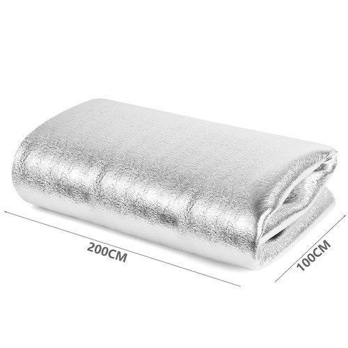 10m² Insulator Double sided Sound Deadener 5MM Silvery Heat insulation - Picture 20 of 40