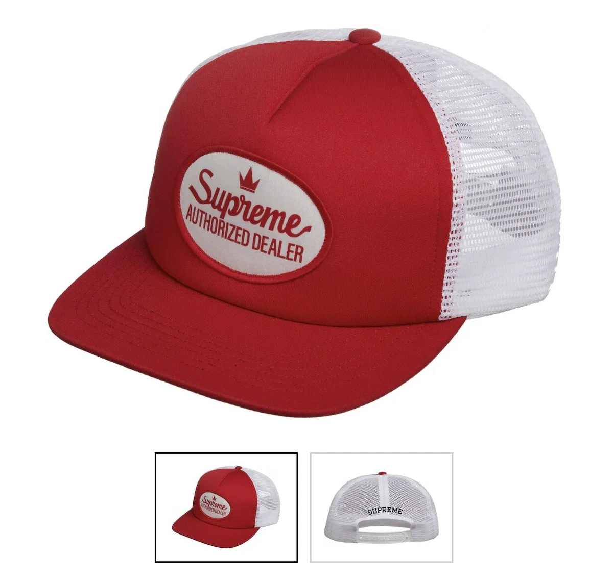 LV SUPREME TRUCKER HAT, Men's Fashion, Watches & Accessories, Caps