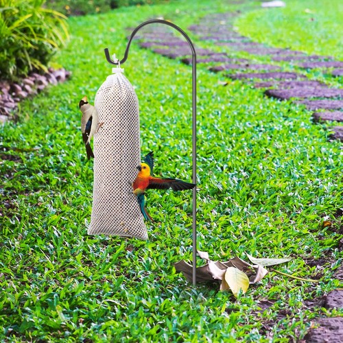 6 Pack Finch Sock Feeder Bird Feeder Seed Sack Mesh Feed Bag for Finch Thistle - Picture 3 of 7