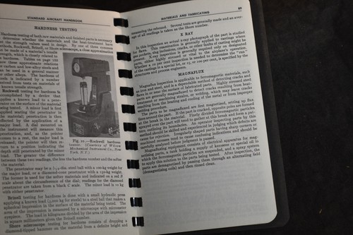 Standard Aircraft Handbook by Leavell & Bungay - Picture 6 of 12