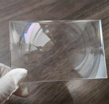 Rectangle 150X100mm DIY Projector Fresnel Lens Optical PMMA Focal Length 110mm