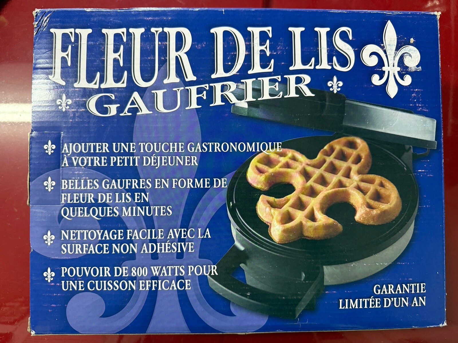 Belgian Waffle Maker Fleur de lis-image