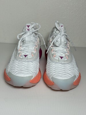 シューズ(女性用) Project Rock7 Under Armour Women's Project Rock 7 Training Sneaker 2024 White