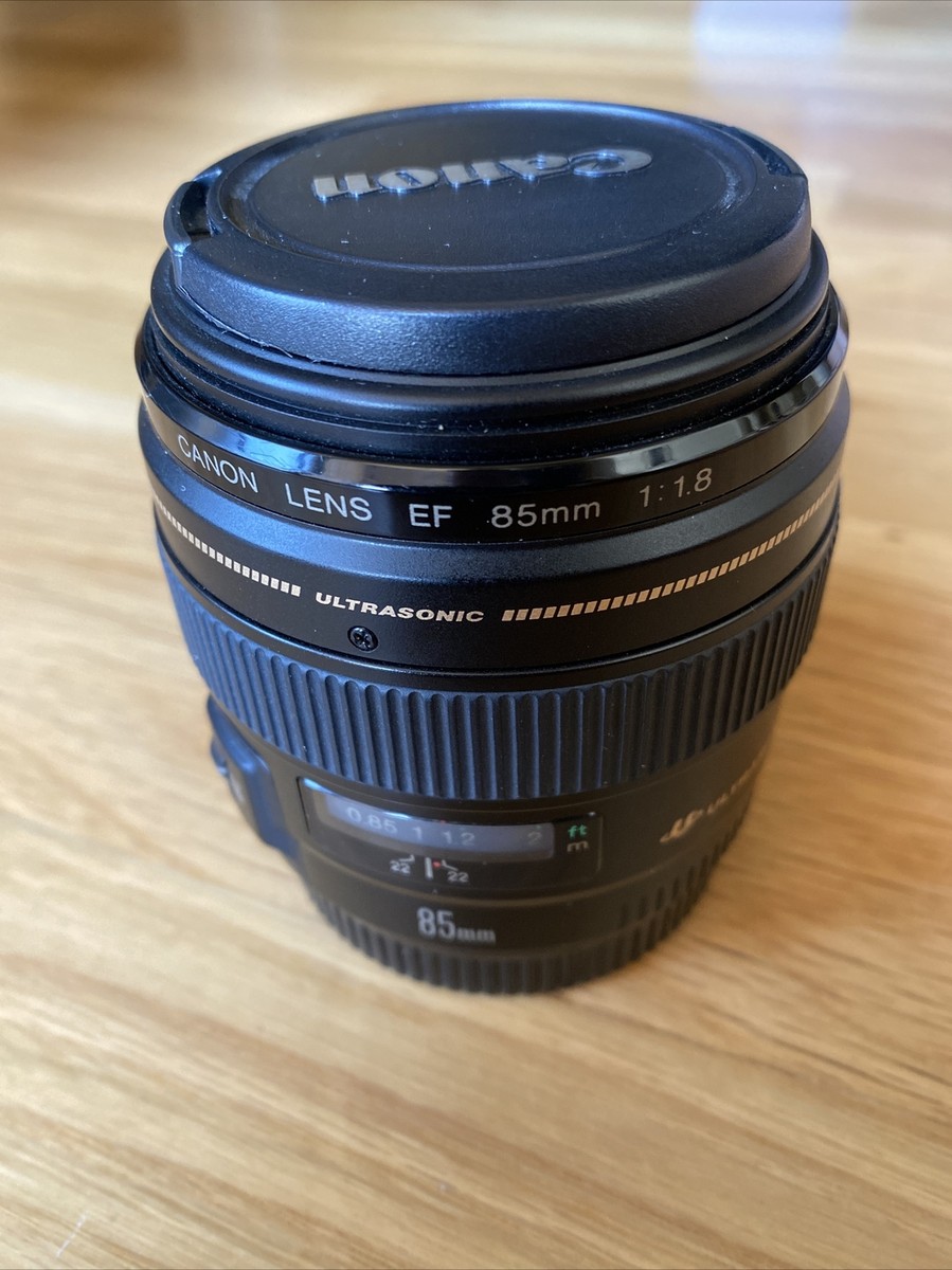 Canon EF 85mm f1.8 Ultrasonic Lens Excellent Condition | eBay