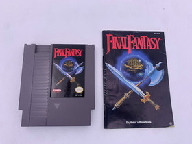 Final Fantasy (Nintendo Entertainment System, NES, 1990) Game, Box and Manual