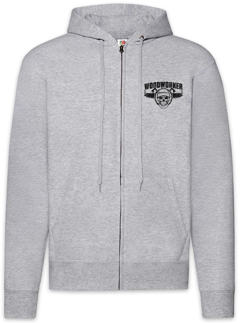 Woodworker Zipper Hoodie Logger Lumberjack Woodcutter Woodsman Woodmann Cutter