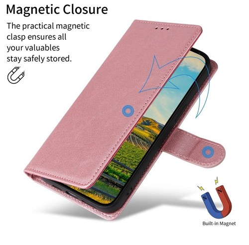 A26 5G Case Leather Filp Card Wallet Phone Cover For Samsung Galaxy A26 / A26 5G - Picture 55 of 70