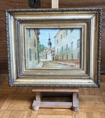 impressionistisches Gemälde - Straßenszene - Research Req - Sig sieht aus wie Vlaminck ?
