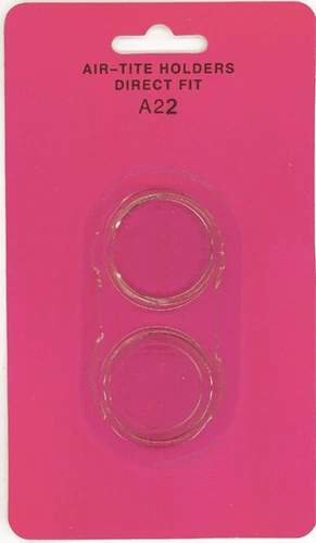 Air Tite 1/4 oz American Gold Eagle Direct Fit Coin Capsule - 22mm (1)