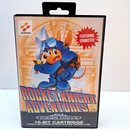 Rocket Knight Adventures - Sparkster - SEGA Mega Drive (with original box) - PAL - 12224760