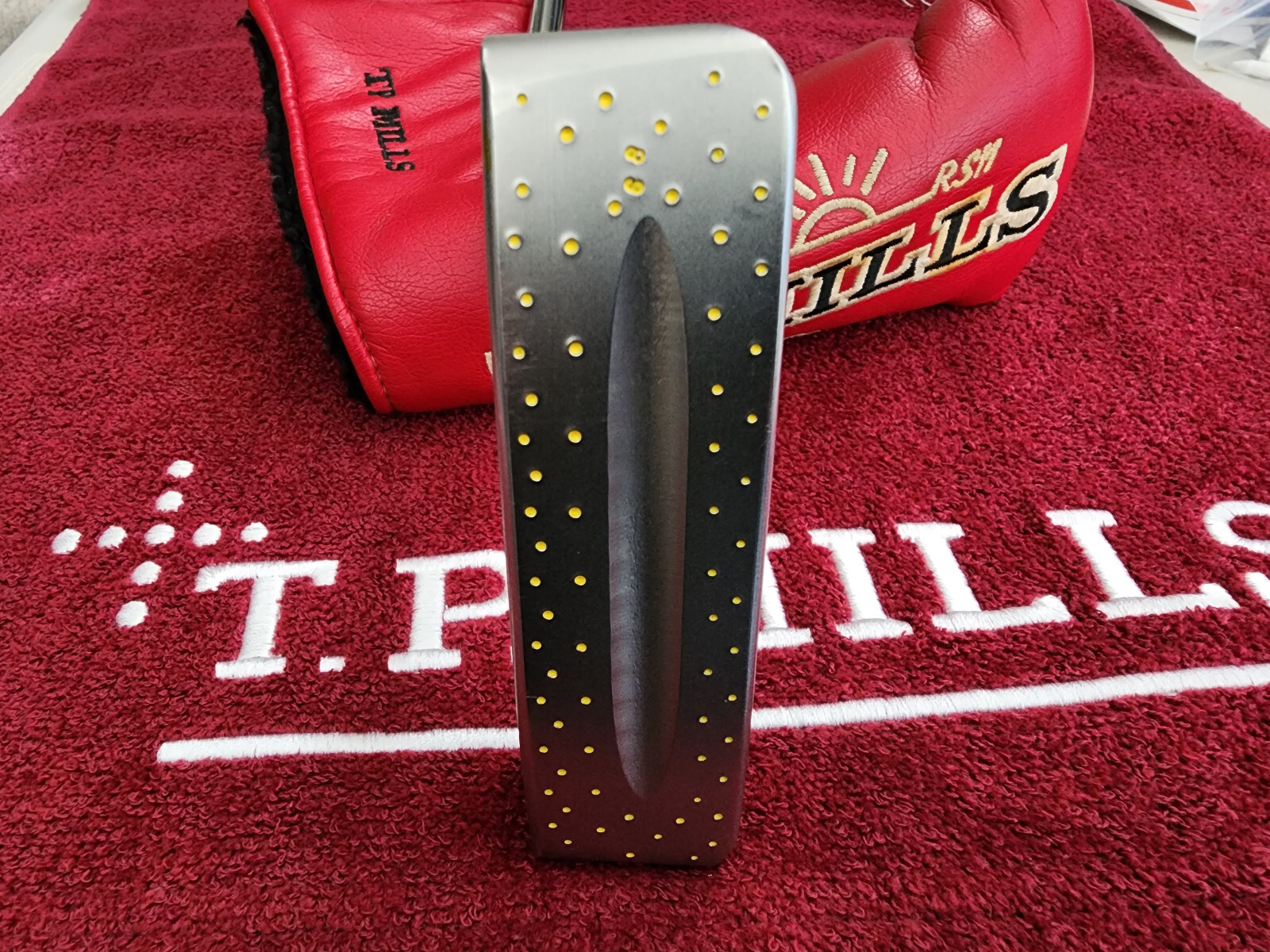 Rare TP Mills Slotback Bullet Sole Custom Snow Handmade Putter 35"⛳⛳⛳