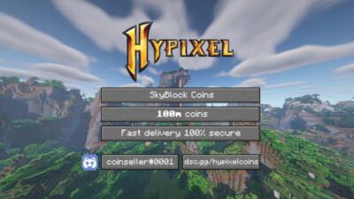 Hypixel Skyblock Coins | 100 Million | Fast And Safe Delivery |