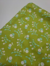 Bonnie & Camille Fabric Vintage Picnic Moda Polka Dot Green Sew Quilt ONE YARD