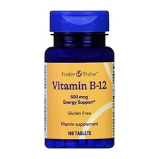 Vitamin B-12 100 Tabs 500 Mcg by Foster And Thrive